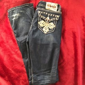 LA idol boot cut jeans